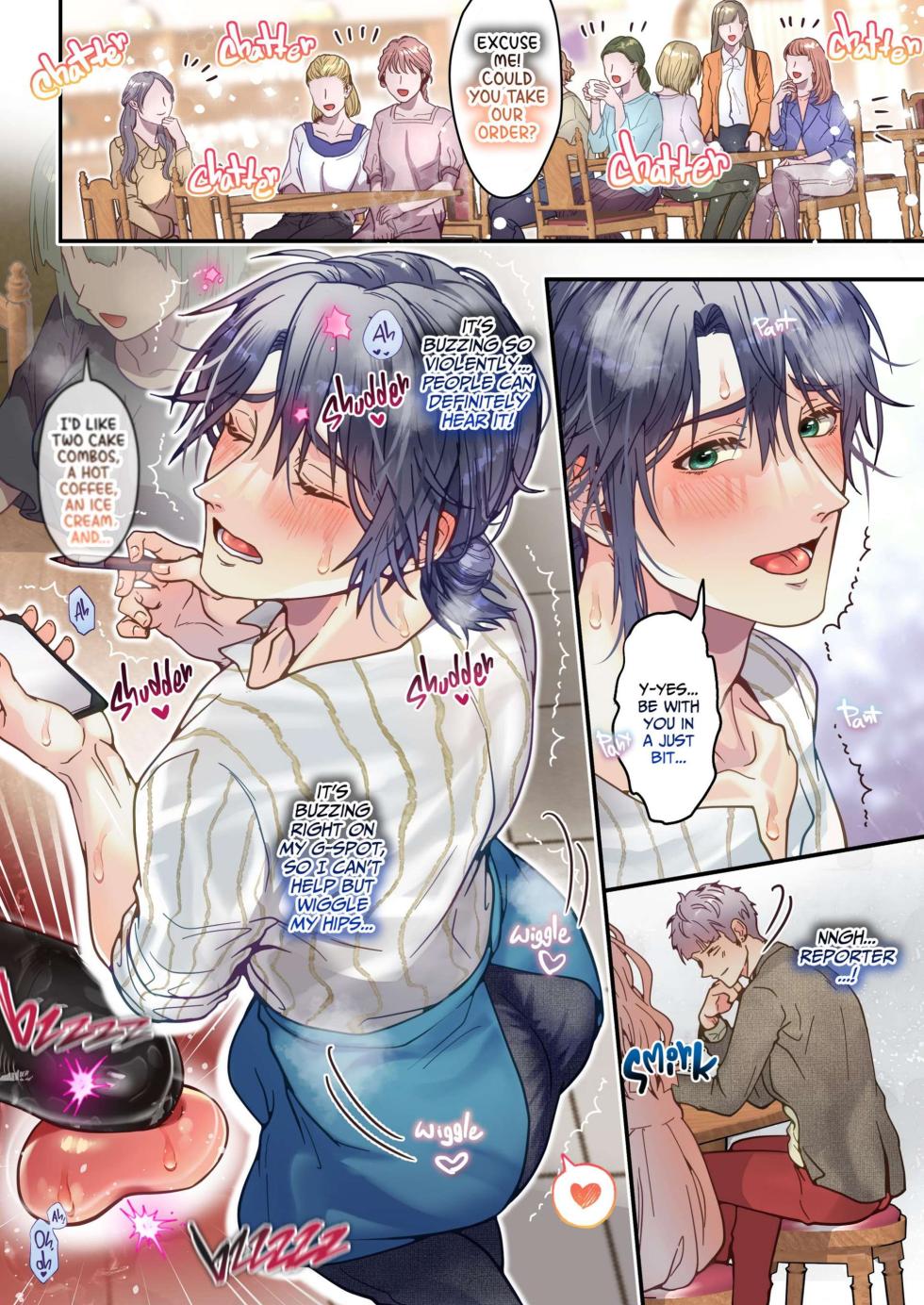 [Fuhai Nabe (Miyahama Ryou)] Surprise Interview at My Coffee Shop 2 ~Marked With a Jealous Boyfriend's Scent~ - Page 12