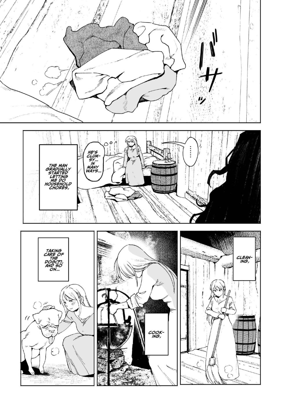 [Igedoaha] Maiden ~Shoufu ga Moto Kishi no Karyuudo ni Hirowareru Hanashi~ | Maiden ~the tale of a prostitute taken in by a former knight~ [English] - Page 17