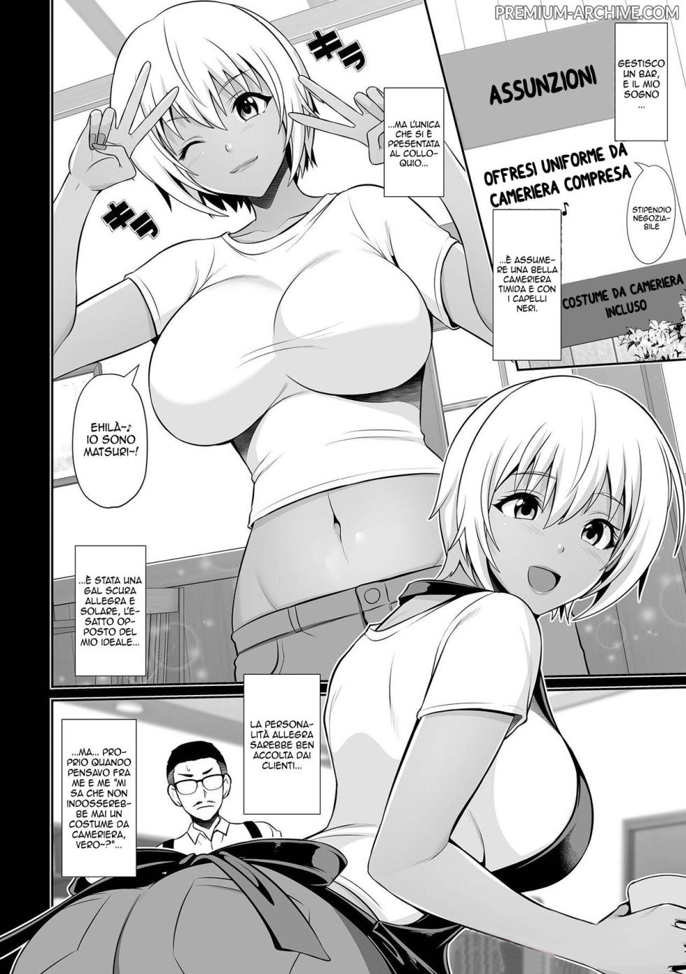 [Toba Yuga] Kuro Gyaru Maid ga Gohoshi Shichau zo ♪ | Sto per Farmi una Cameriera Gal (COMIC Shigekiteki SQUIRT!! Vol. 27) [Italian] [Digital] - Page 2