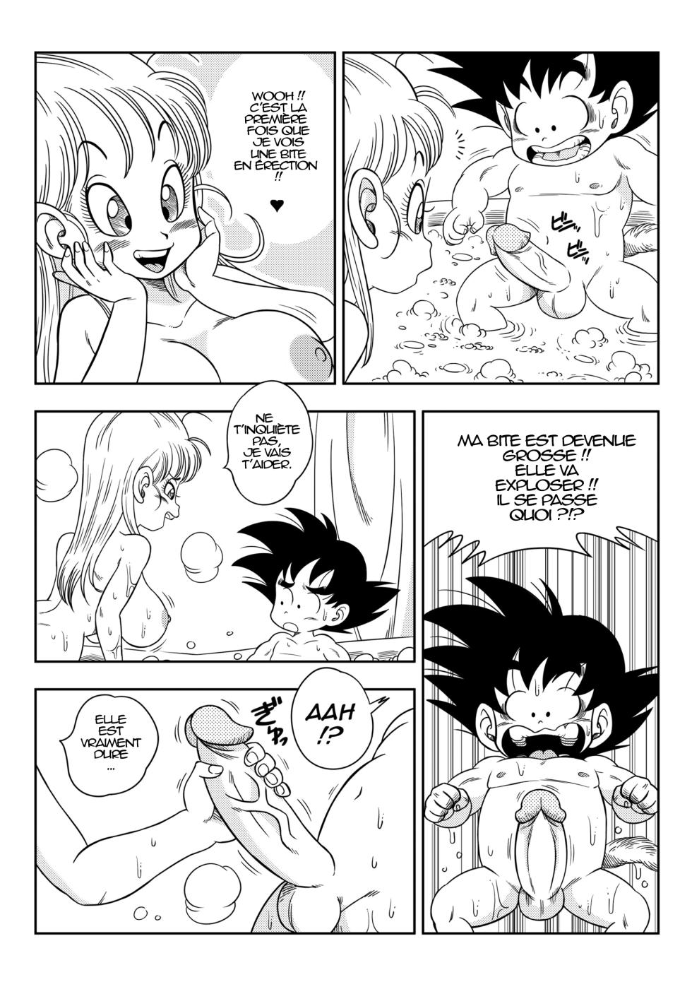 bulma et goku sex dans le bain - Page 6