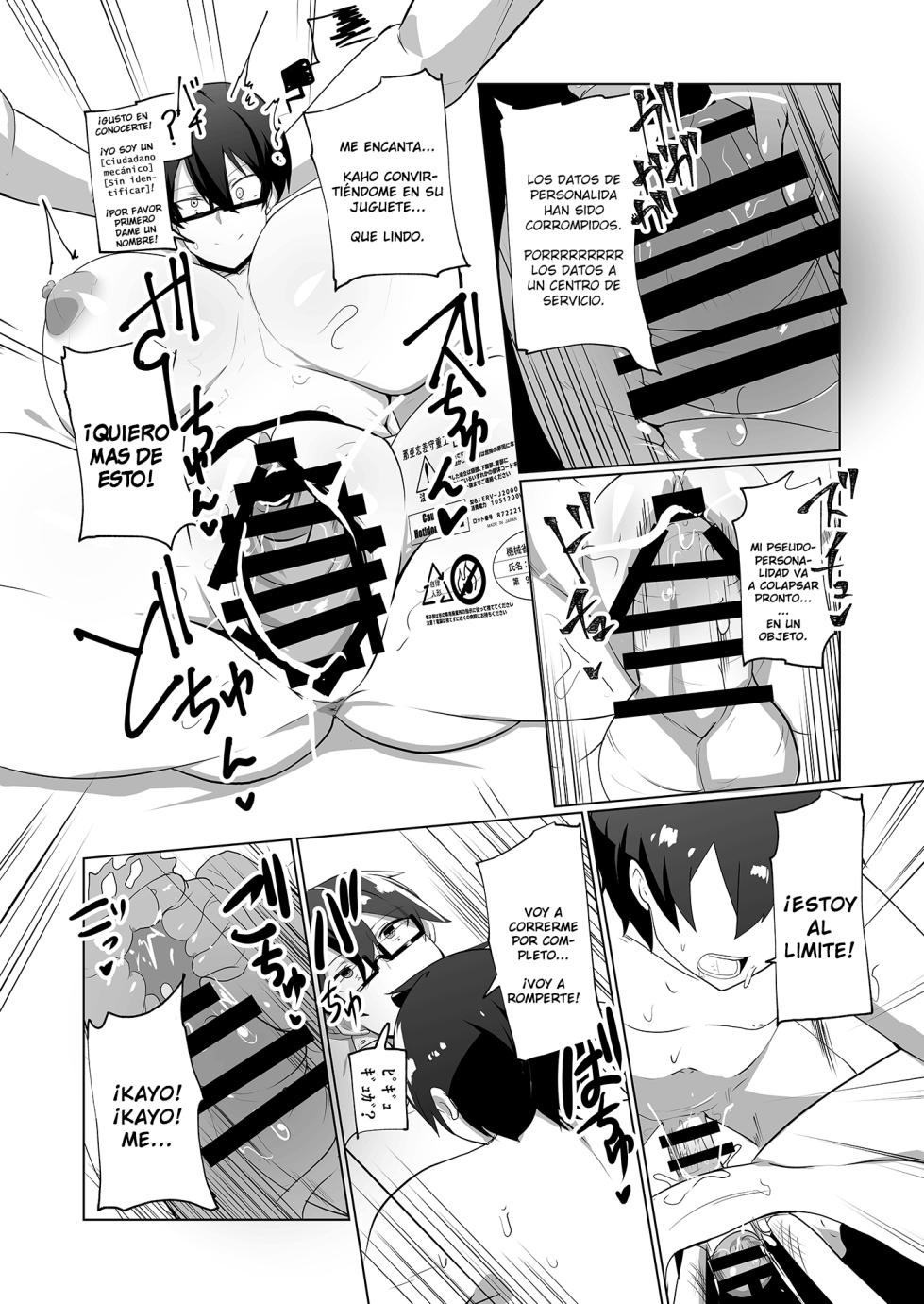 [Green Solenoid (Omurice)] Android no Osananajimi o Bukkowasu Manga [Spanish] [TheApofVerse] - Page 20