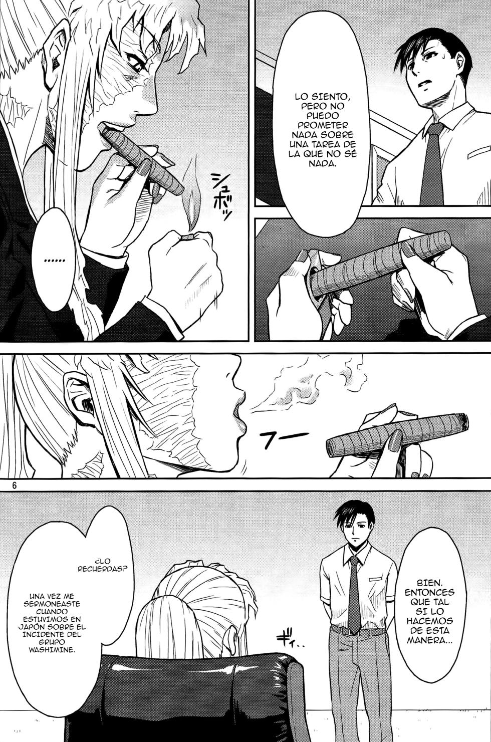 (C86) [Azasuke Wind (AZASUKE)] THREATEN (Black Lagoon) [Spanish] - Page 5