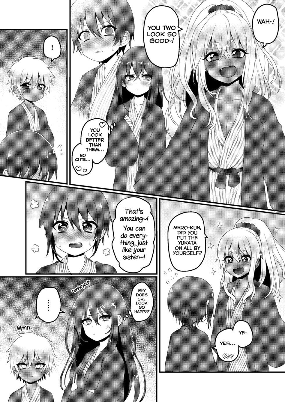 [Koneko Gumi (Poron)] Kazoku Ryokou dakedo Ecchi na Koto ga Shitai! [English] [Yuuta's Blog] [Digital] - Page 7