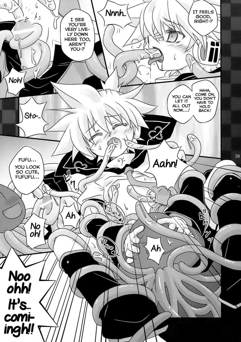 (THE VOC@LOID M@STER 6) [Yomosugara (Various)] Yoru wa Omoikkiri Len-kyun! (VOCALOID2) [English] [Yuuta's Blog] - Page 39