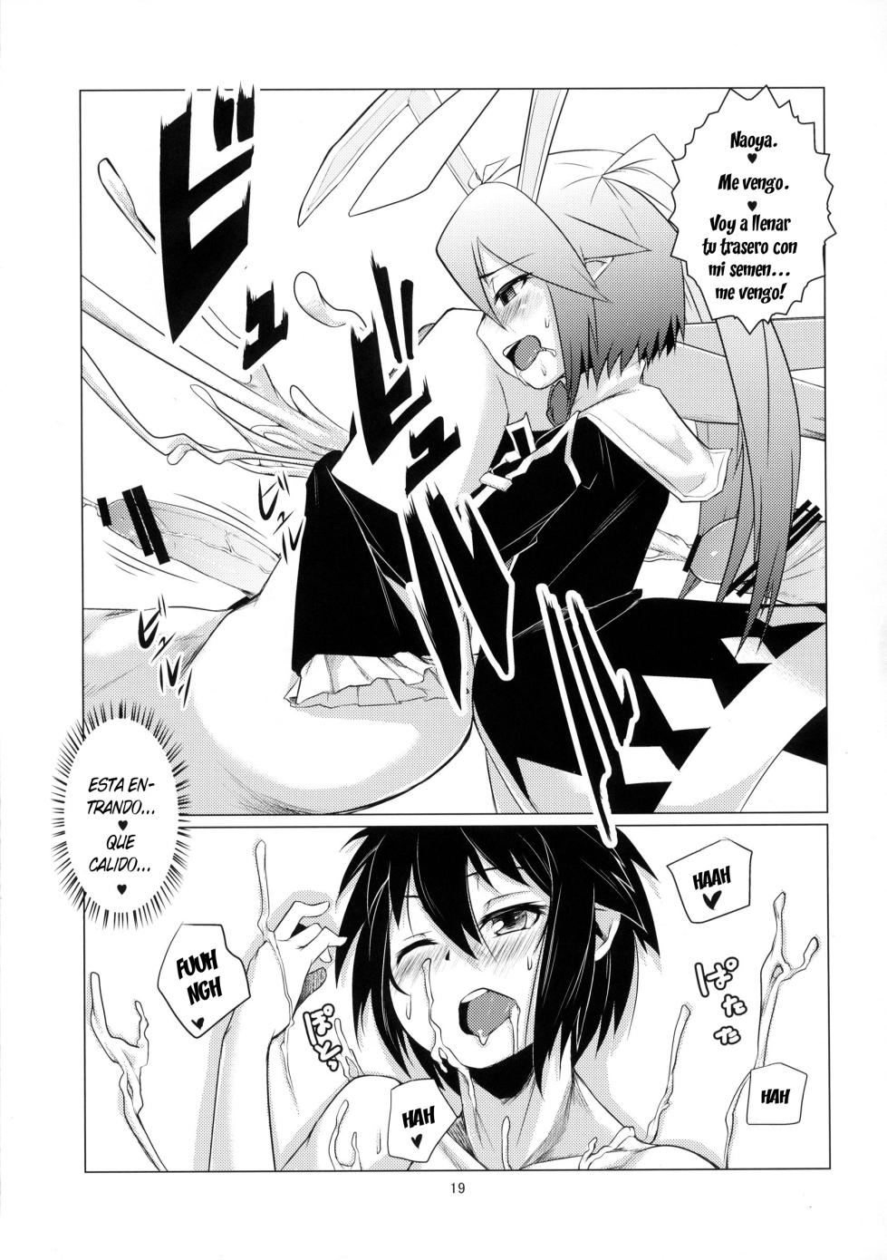 (C82) [Shichimen Soka (Sexyturkey, momo, Ryou)] Kenja ni Oshiri Ijirareru Hon (Lotte no Omocha!) [Spanish] [Elmoedela8] - Page 18