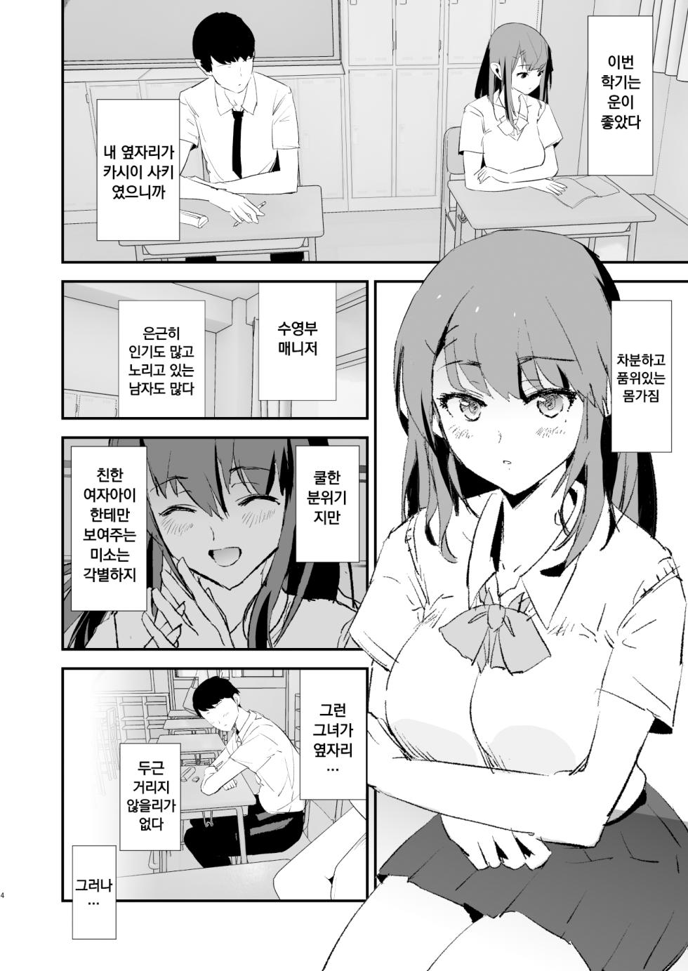 [Yami ni Ugomeku (Dokurosan)] Watashi-tachi no Onaho Koukan Gasshuku Ichinichime to Futsukame! [Digital] [Korean] [Incomplete] - Page 4