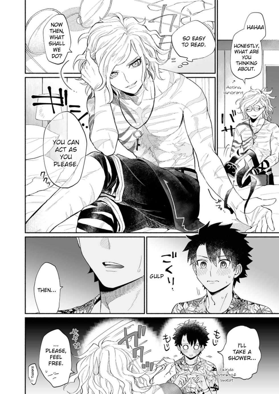 [Ikura (Ikura)] Yoru no Nagisa, Kimi no Heya | A Night By The Shore, In Your Room (Fate/Grand Order) [English] [gigawat69] [Digital] - Page 8