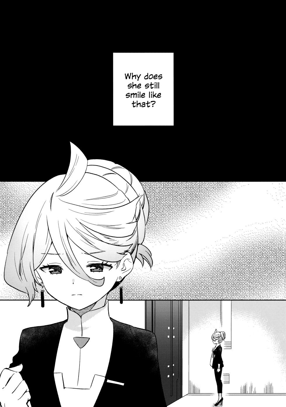 (C102) [Gutsutoma (Tachi)] Kienai Ato, Egao No Riyuu, Onaka Ga Suite. |  Scars That Never Fade, The Reason Behind Her Smile, Now I Am Hungry. (Mobile Suit Gundam: The Witch from Mercury) [English] - Page 4