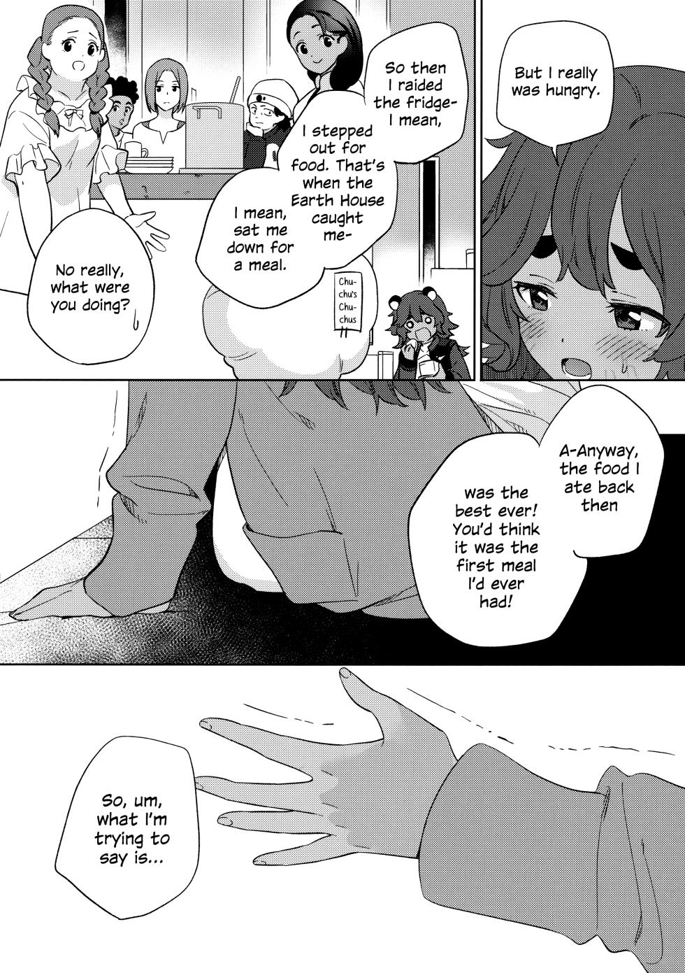 (C102) [Gutsutoma (Tachi)] Kienai Ato, Egao No Riyuu, Onaka Ga Suite. |  Scars That Never Fade, The Reason Behind Her Smile, Now I Am Hungry. (Mobile Suit Gundam: The Witch from Mercury) [English] - Page 21