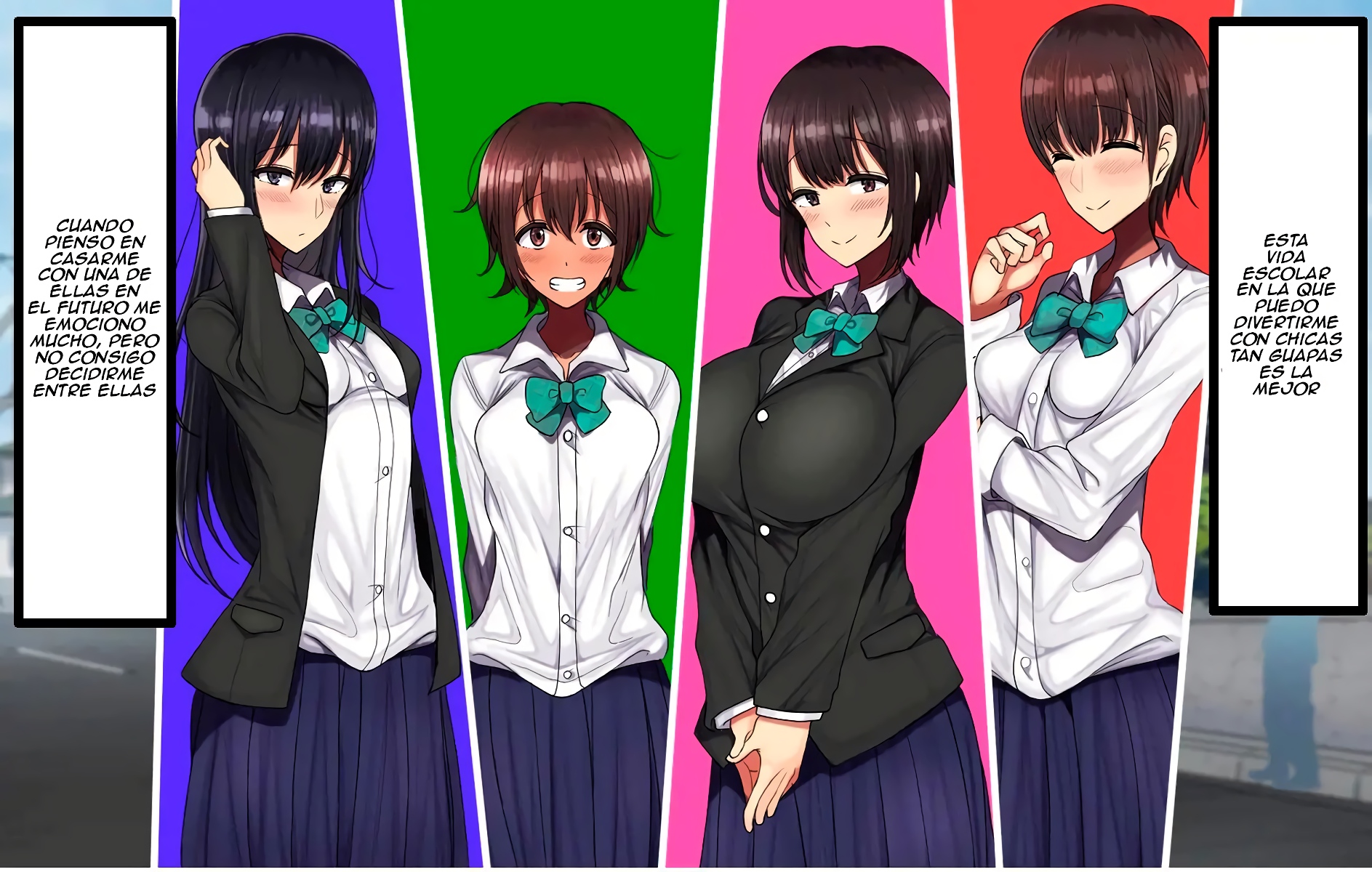 [Hamusuta-nonikomi (Motsuaki)] LoveCome Shujinkou ga Tomodachi ni Heroine Zenin Netorareru Ohanashi [Spanish][ARCANGELXL SCAN] - Page 10