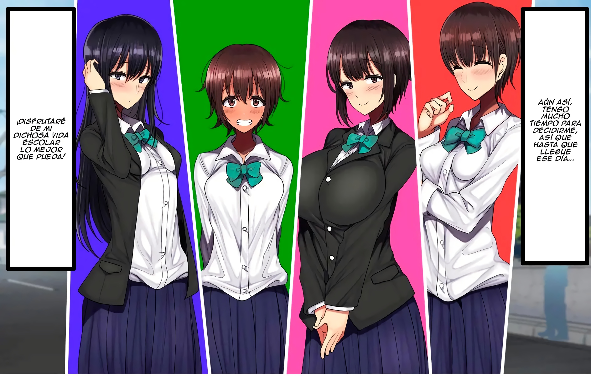 [Hamusuta-nonikomi (Motsuaki)] LoveCome Shujinkou ga Tomodachi ni Heroine Zenin Netorareru Ohanashi [Spanish][ARCANGELXL SCAN] - Page 11