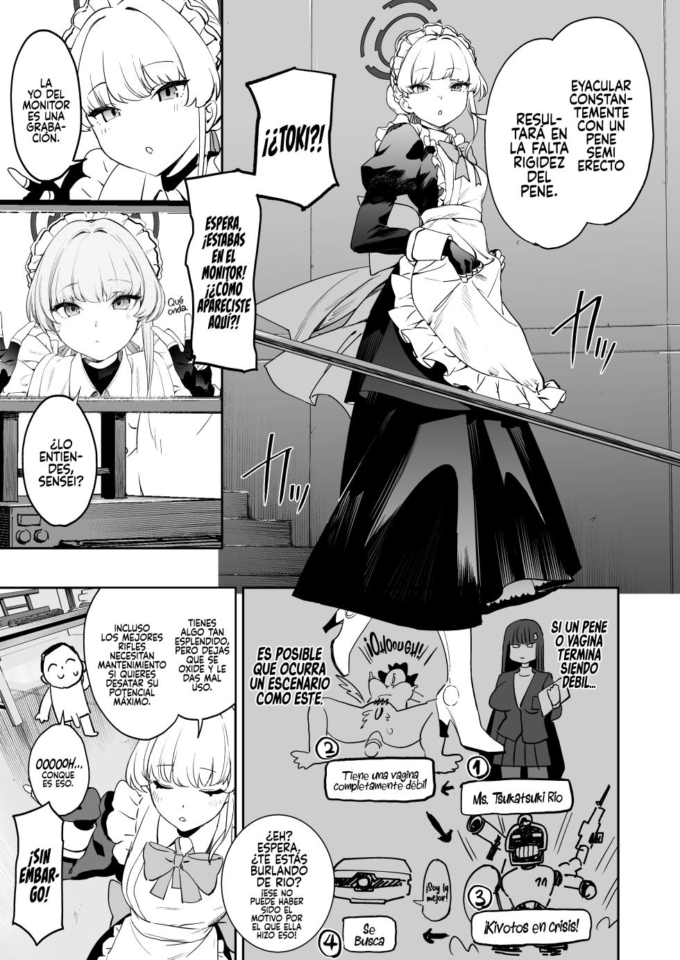 [Camrism (Kito Sakeru)] Toki no Bokkiryoku Kaizen Perfect Training (Blue Archive) [Spanish] [Rakuen Translations] [Digital] - Page 7