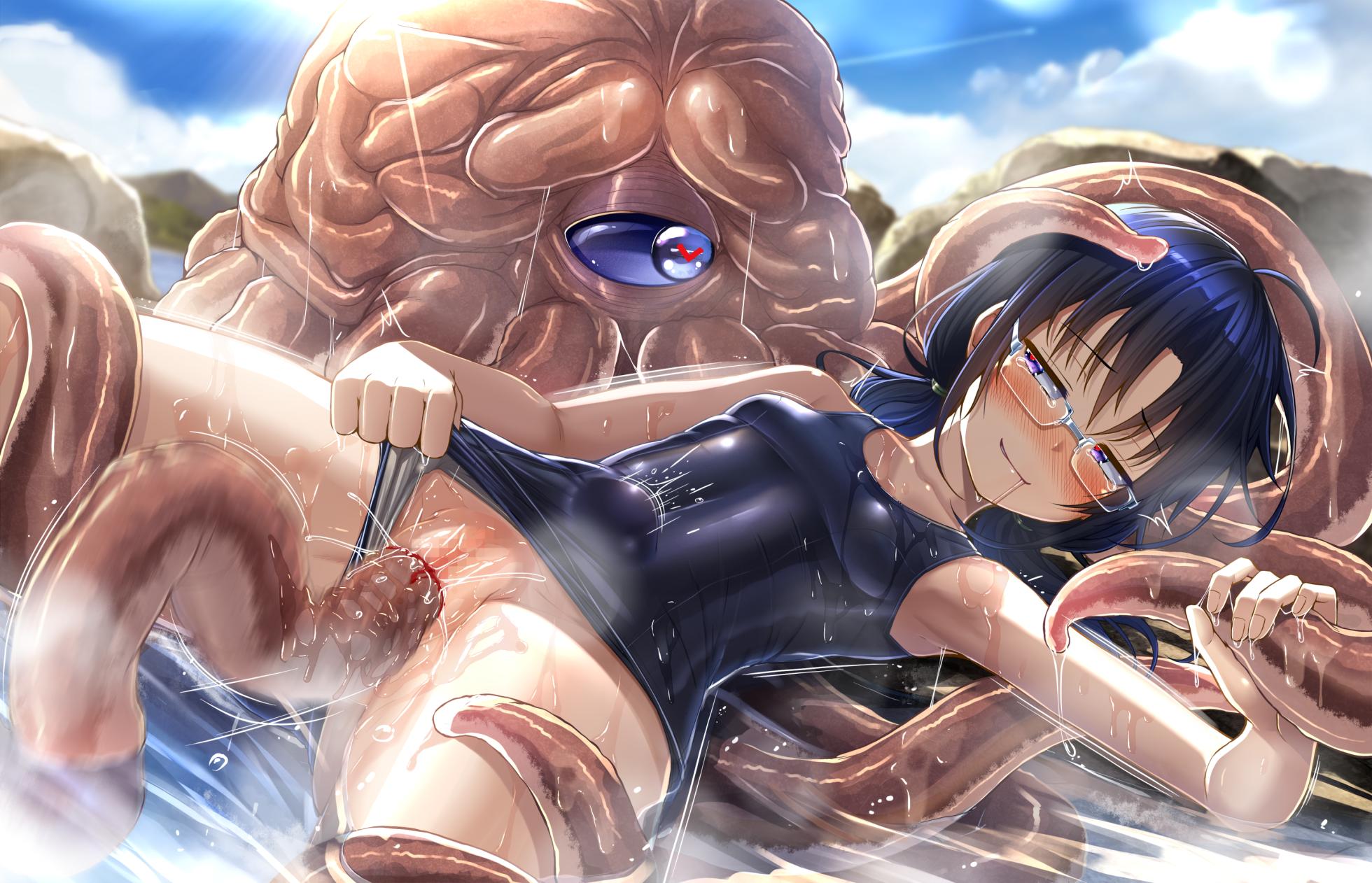 [Kitsune] Yoso no Ko Kikaku 6-gatsugou Kanno Maho-chan ga Kusodeka Tako Shokushu Tanetsuke Ecchi - Page 18