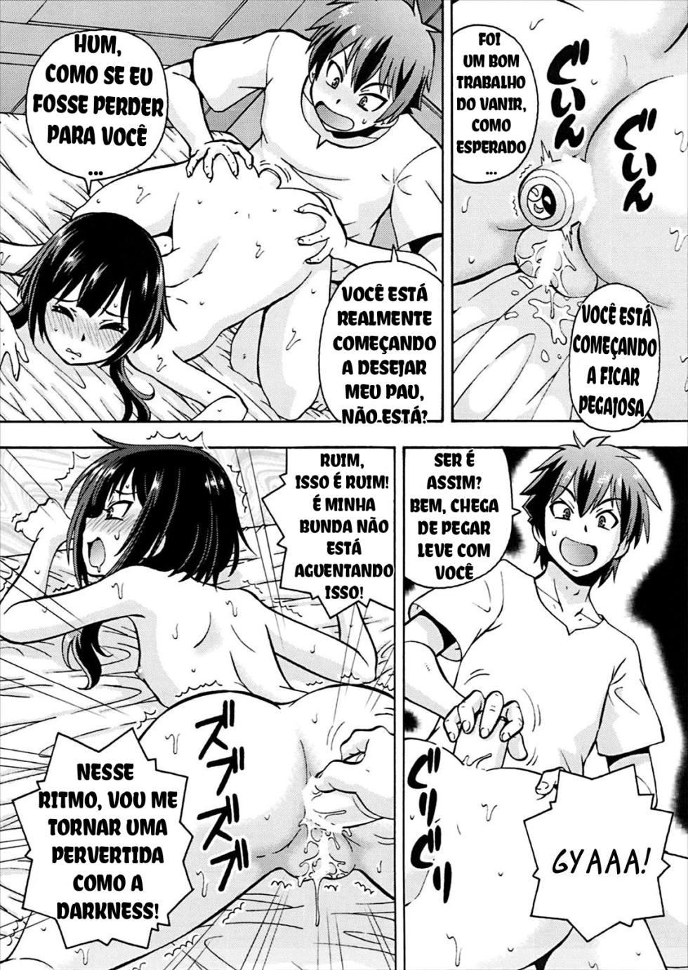 [Toraya (ITOYOKO)] Ero Subarashii Sekai ni Nakadashi o! 4 (Kono Subarashii Sekai ni Syukufuku o!) [Portuguese-BR] - Page 10