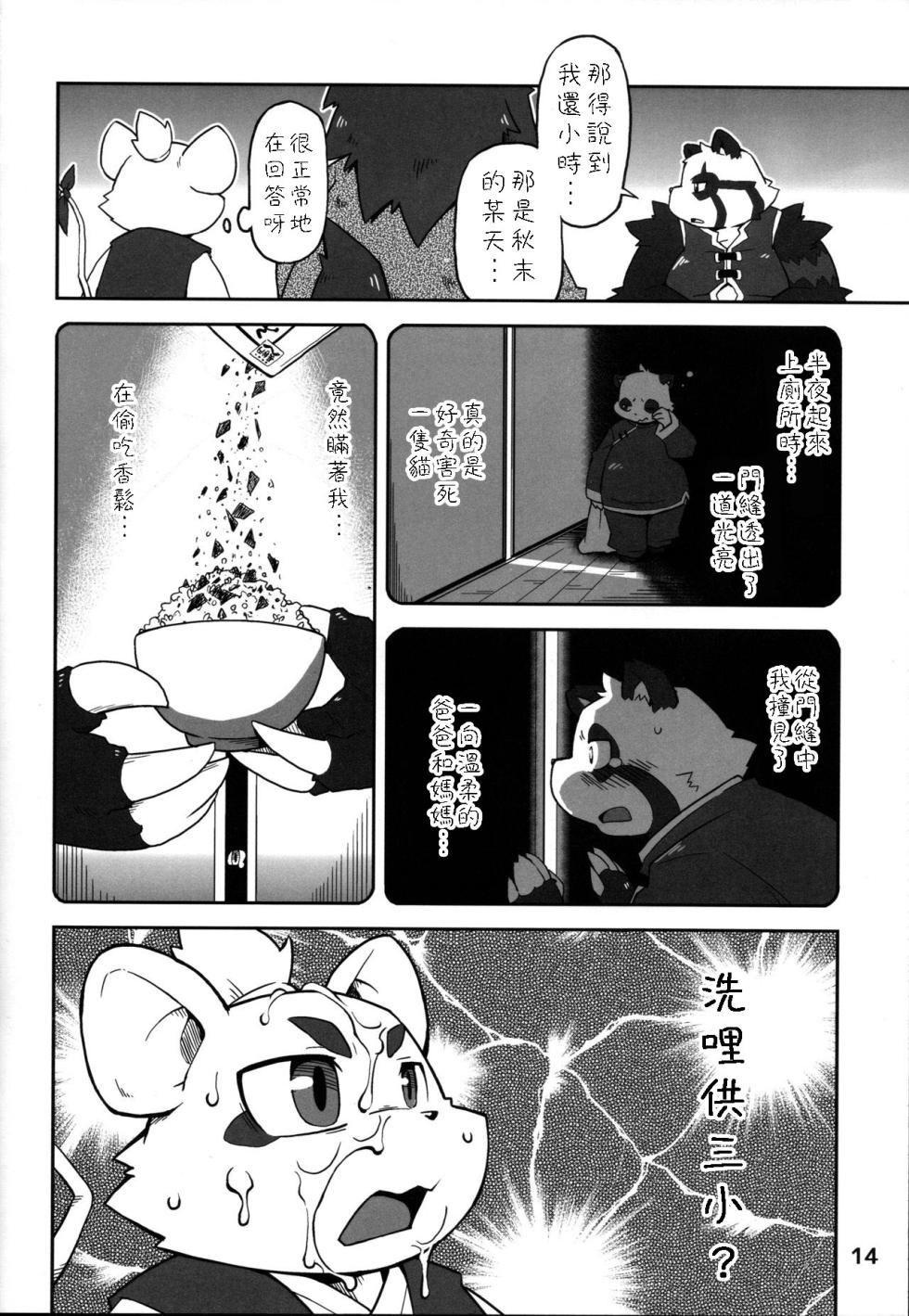 (Kansai! Kemoket 6) [Chiyokoreito (Various)] Moero Fanfan [Chinese] [豆漿熊自主翻譯] - Page 13