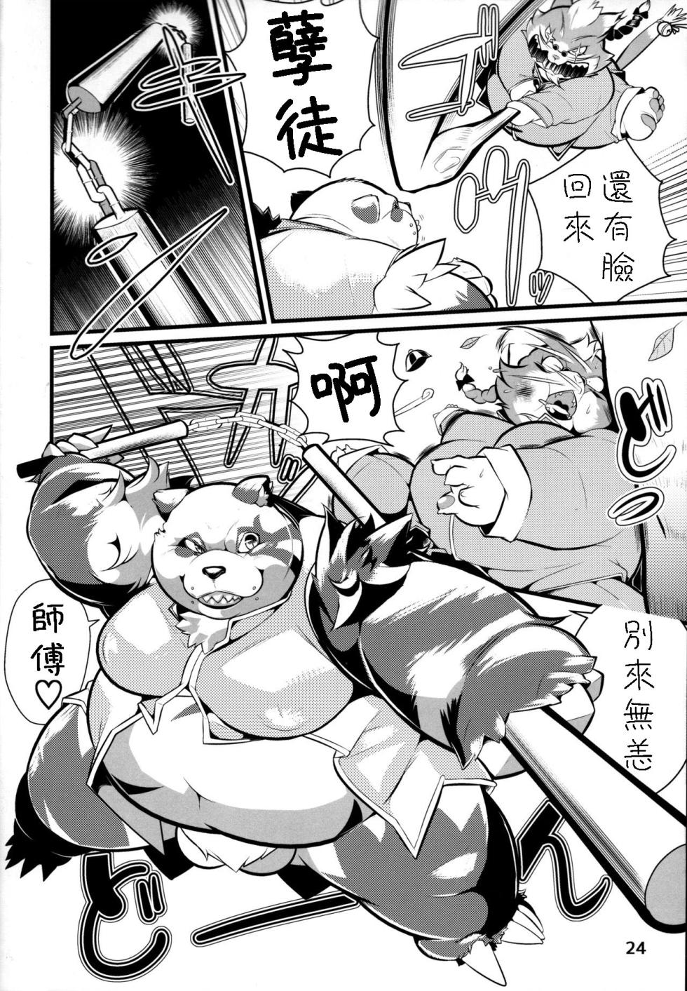 (Kansai! Kemoket 6) [Chiyokoreito (Various)] Moero Fanfan [Chinese] [豆漿熊自主翻譯] - Page 23