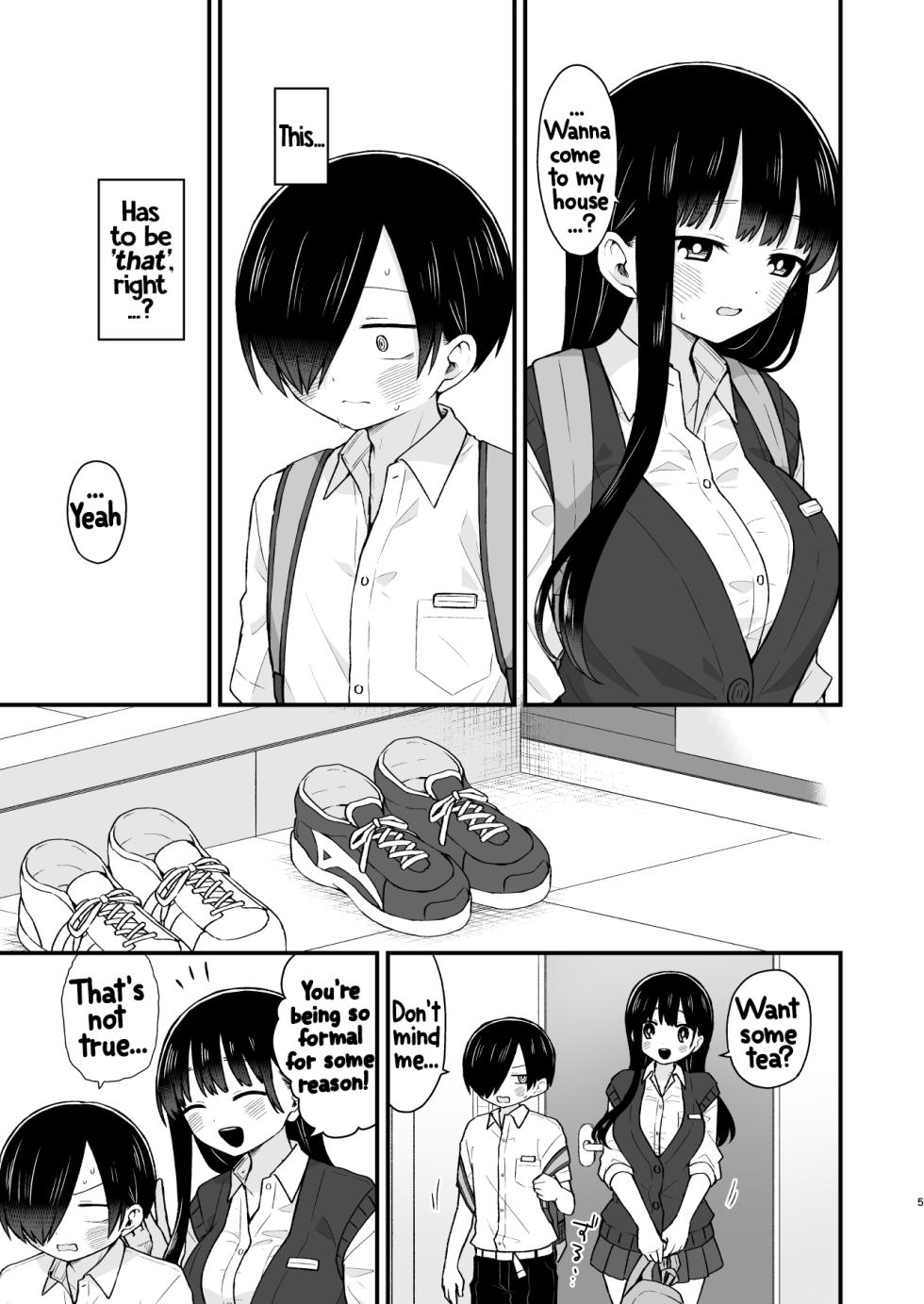[roze (Yamase Zen)] Sasoitaishi, Sasowaretai. | I want to ask you. And I want to be asked. (Boku no Kokoro no Yabai Yatsu) [English] [Digital] [Decensored] - Page 4