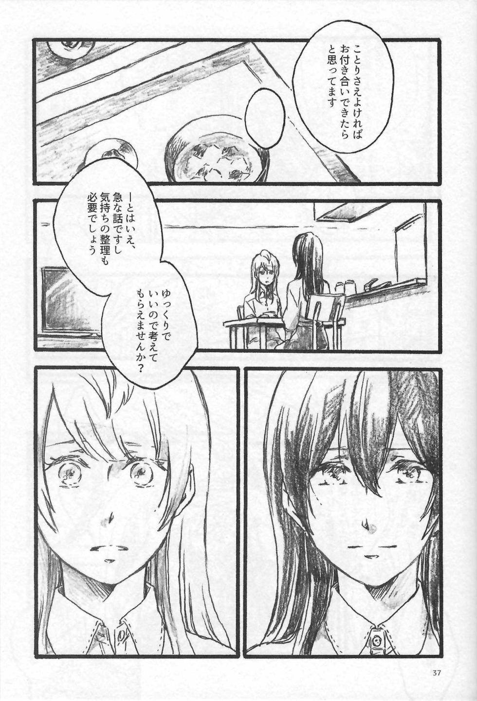 (C97) [solala (Riko)] Anemone coronaria (Love Live!) - Page 36