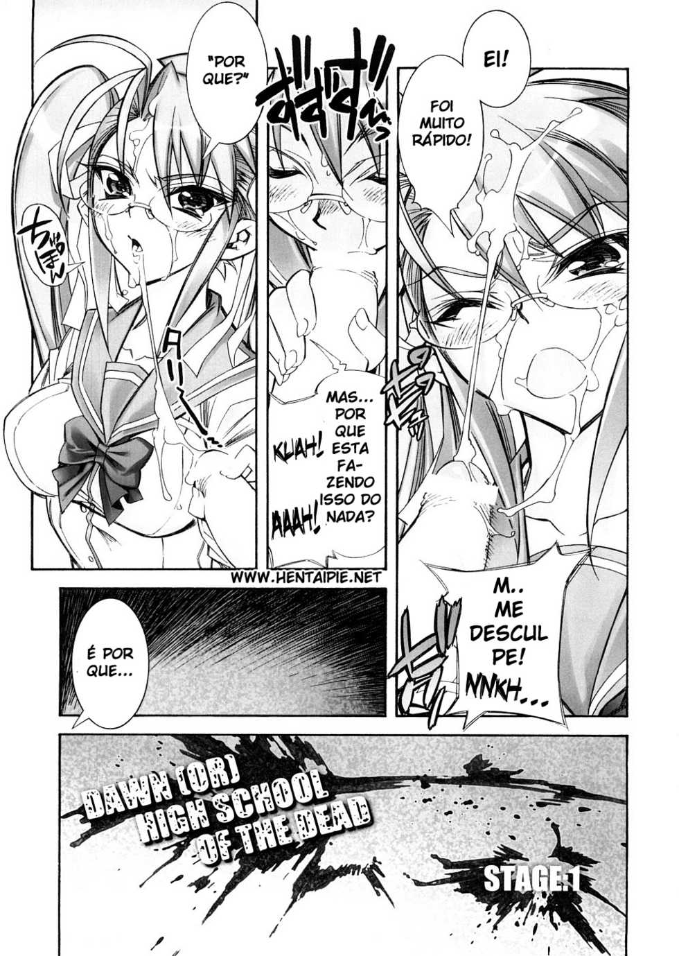 (SC39) [Kashiwa-ya (Hiyo Hiyo)] DAWN (OR) HIGH SCHOOL OF THE DEAD (Gakuen Mokushiroku HIGHSCHOOL OF THE DEAD) [Portuguese-BR] [hentaipie.net] - Page 6