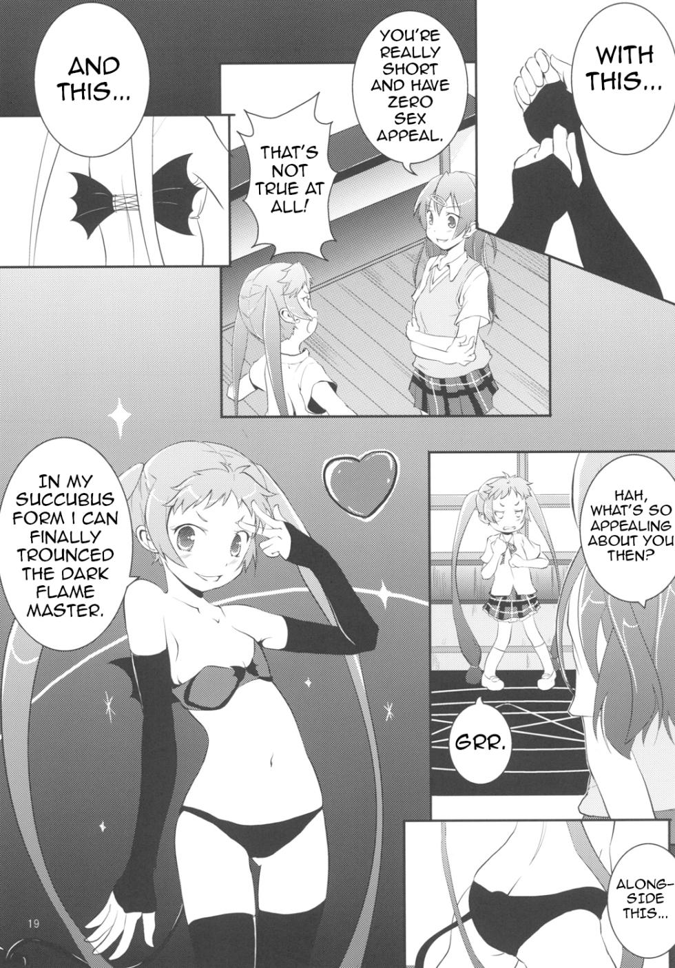 [Asatsukidou (Youta)] Chuu oo Sei ni Dekosha Shitai (Chuunibyou demo Koi ga Shitai!) [English] [Shiririn] [Digital] - Page 18