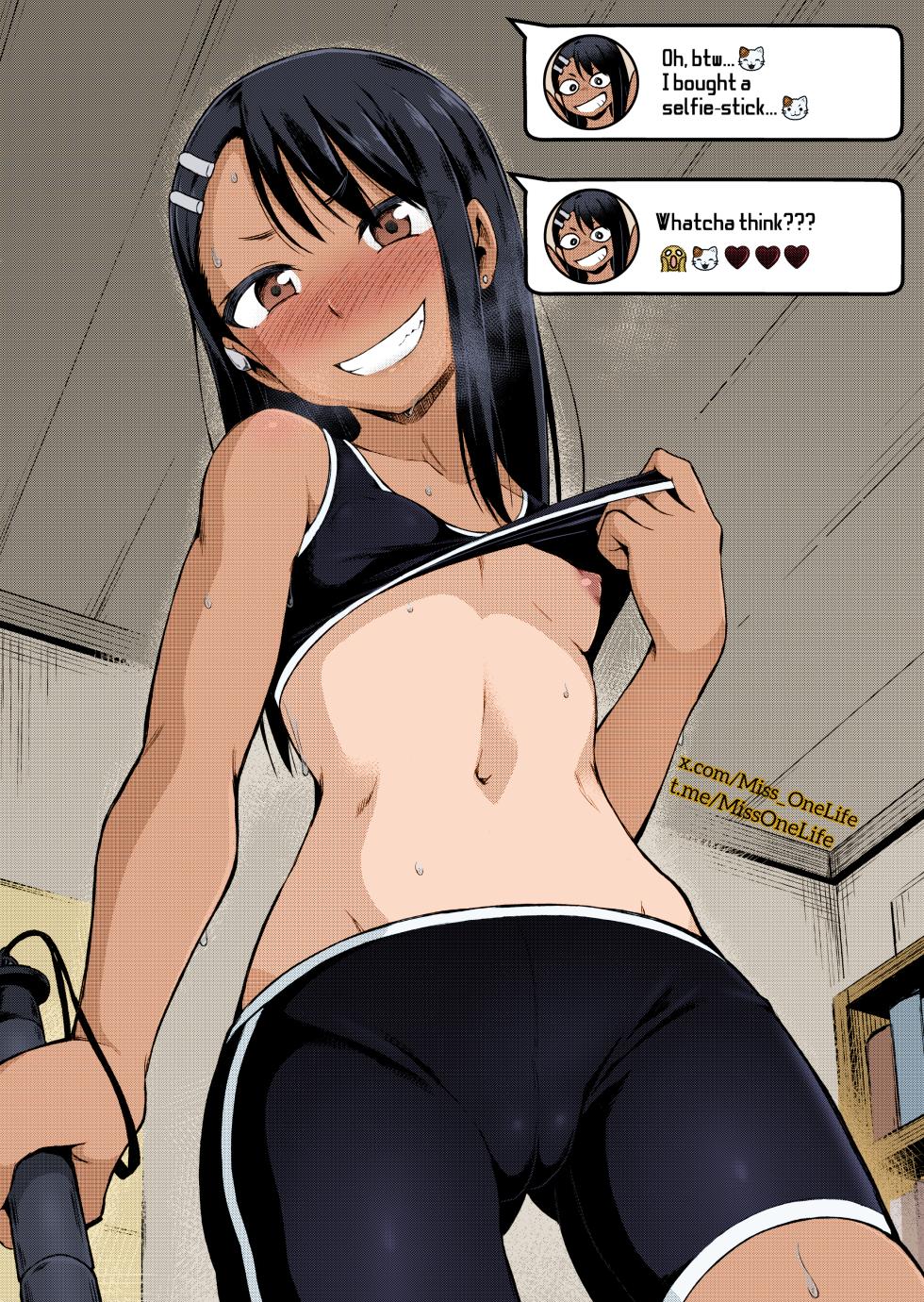 [gy] Nagatoro's Selfie Whore Diary (Ijiranaide Nagatoro-san) [Colorized] - Page 2