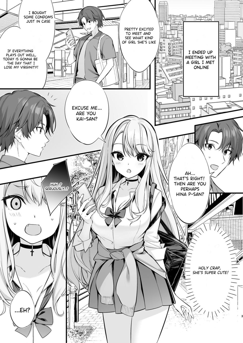 [P:P (Oryou)] SNS de Deatta no wa Gyaru-ka shita Imouto Deshita [English] [Digital] - Page 2