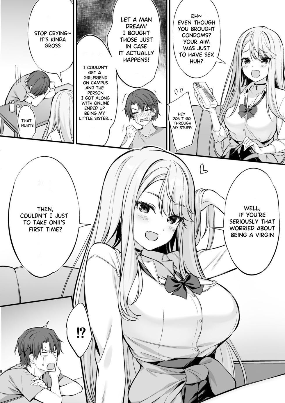 [P:P (Oryou)] SNS de Deatta no wa Gyaru-ka shita Imouto Deshita [English] [Digital] - Page 7