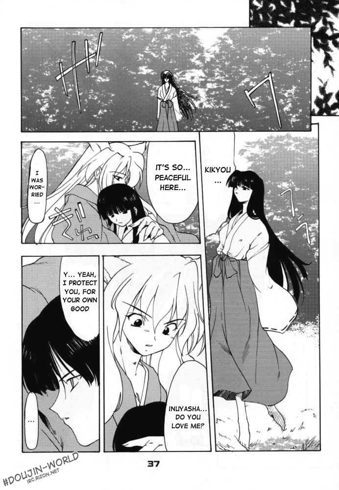 (C59) [P-Forest (Hozumi Takashi)] Enzai (Inuyasha) [English] [HentaiGroup] - Page 36