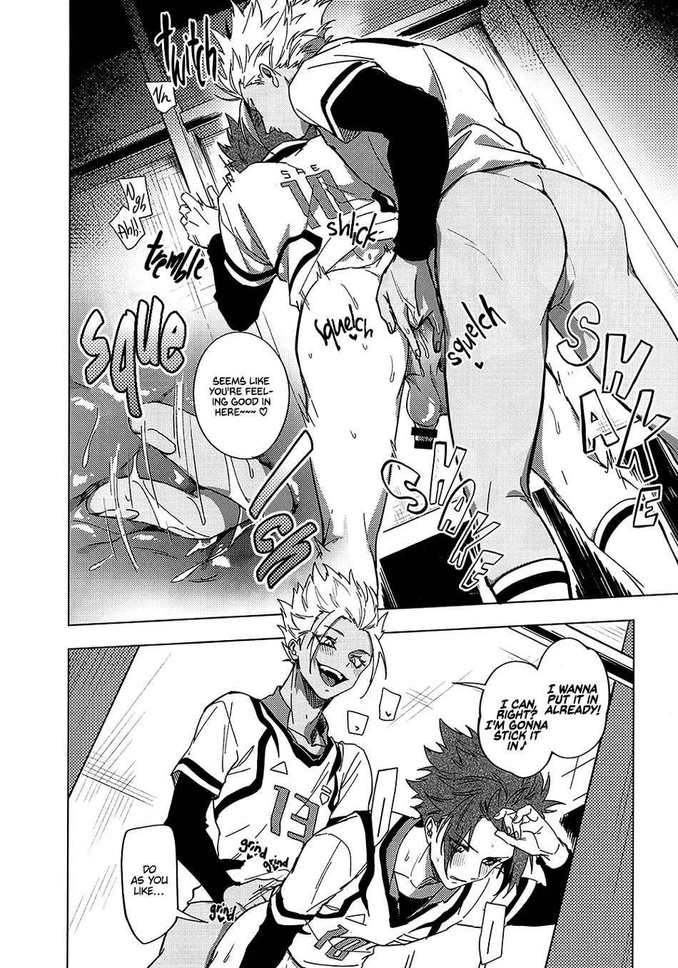 (Seishun Egoism 2) [Taisho Democracy (Chiho)] Shido Sae Sex shiteru | ShidouSae have sex (Blue Lock) [English] [Blue Cock Scans] - Page 7