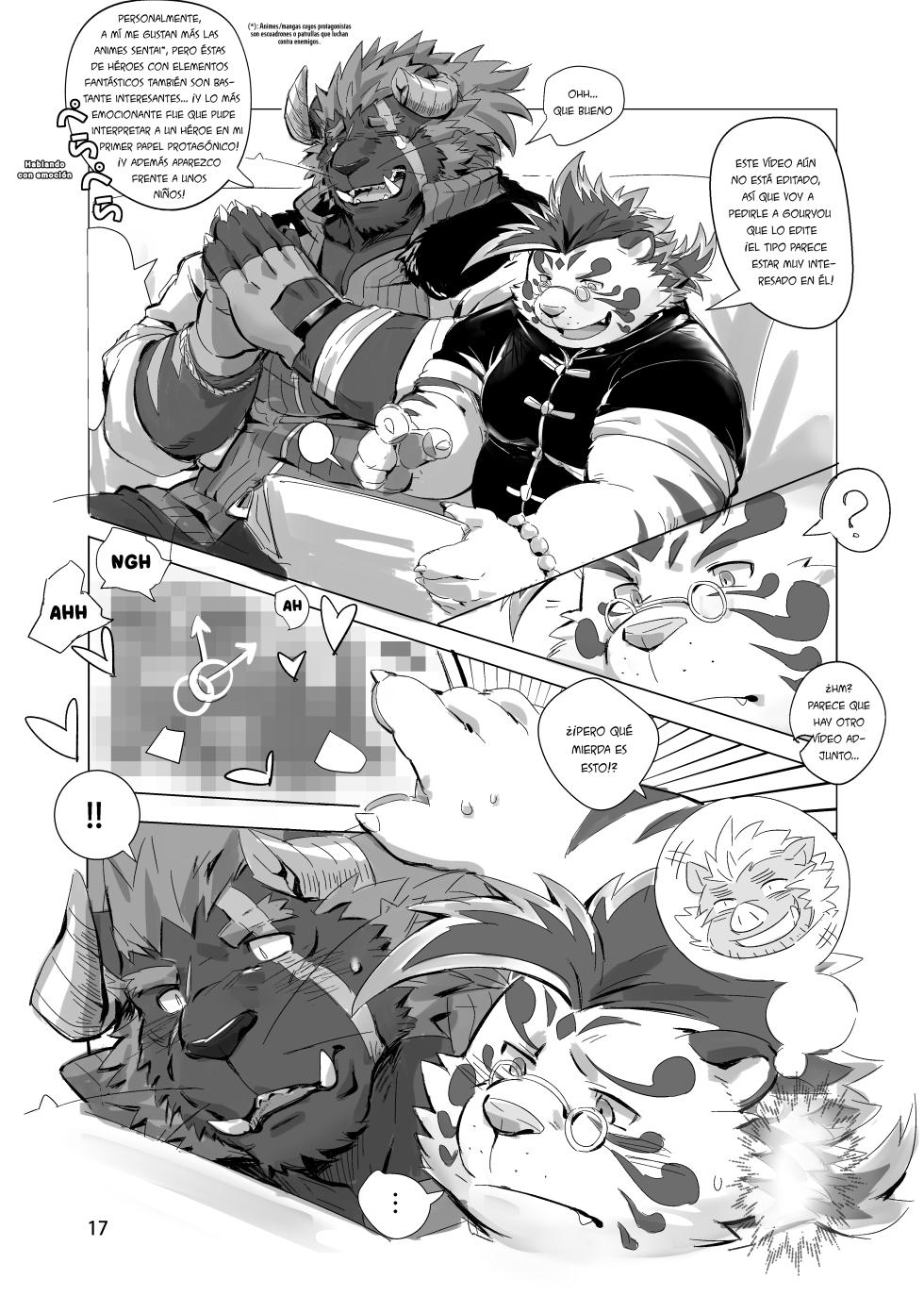 [Nikumaruya (Various)] Waga Tomo Richou de wa Nai ka? | ¿No es ese mi amigo Licho (Tokyo Afterschool Summoners) [Spanish] [Digital] - Page 20