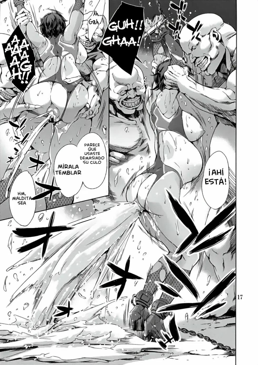 (C87) [Mesu Gorilla. (Tuna Empire)] REN (Taimanin Asagi Kessen Arena) [Spanish] [NTRForever] - Page 17