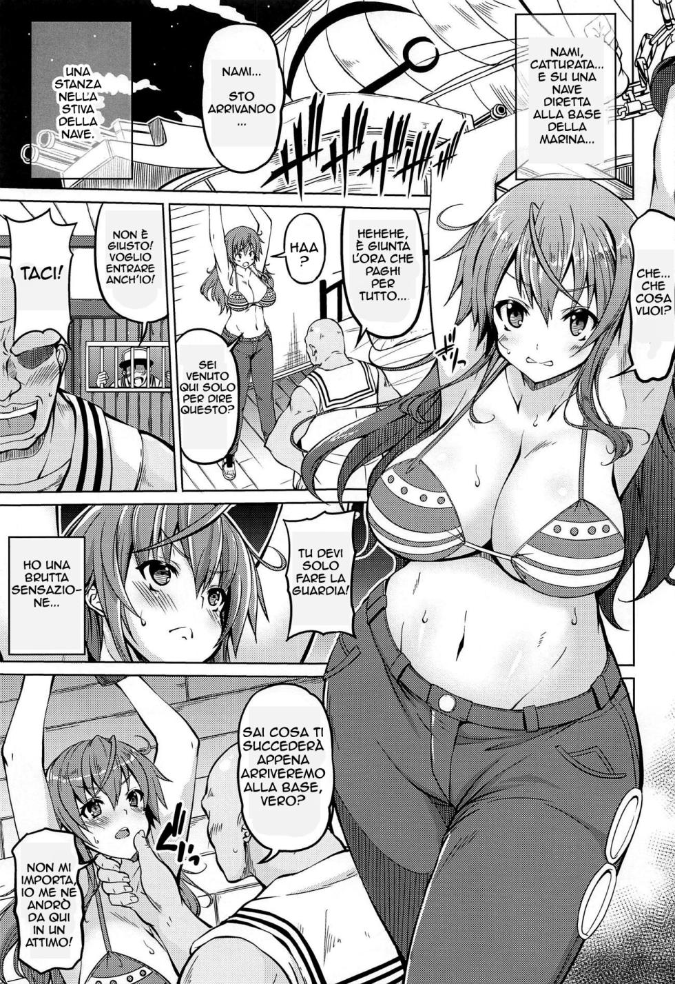 (COMIC1☆13) [BRAVE HEART petit (KOJIROU!)] Kaizoku Kyonyuu 2 | Big Breasted Pirate 2 (One Piece) [Italian] - Page 4
