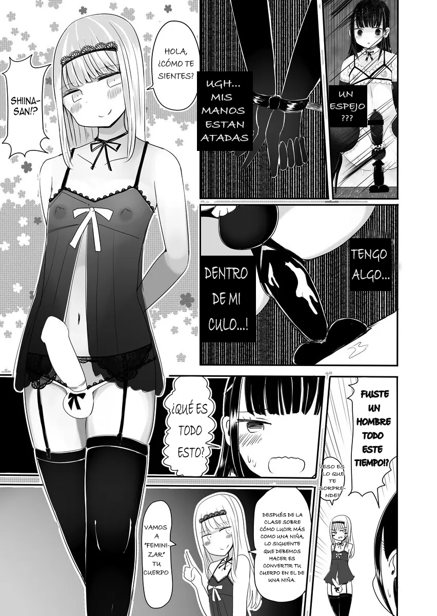 [Murasaki Nyanko Bar (Vae)] Josou Danshi no Manabikata [Spanish] [Bananare22] - Page 25
