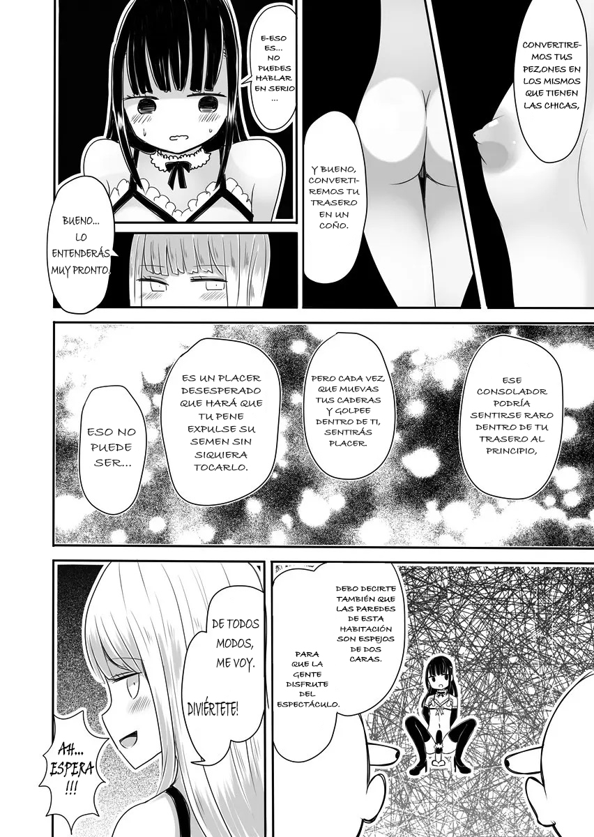 [Murasaki Nyanko Bar (Vae)] Josou Danshi no Manabikata [Spanish] [Bananare22] - Page 26