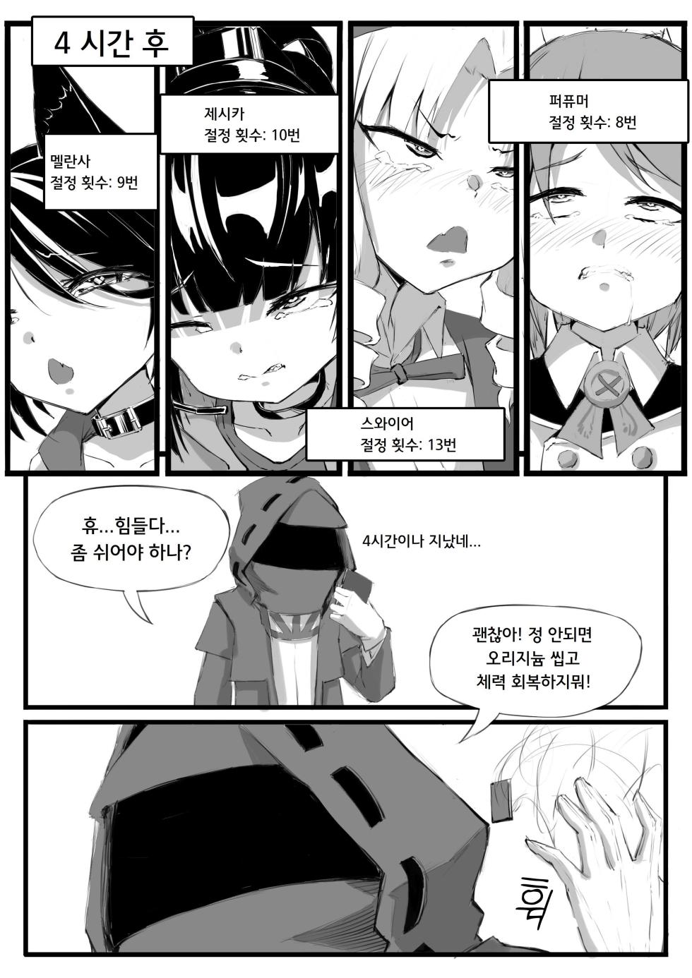 [Saluky] Kono Doctor wa Darui | 박사는 일하기 싫다 (Arknights) [Korean] - Page 19
