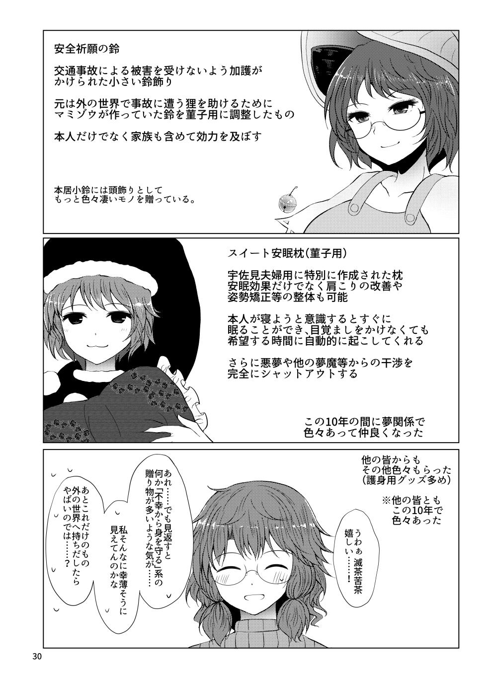 [Furafura Toxin (Arano Oki)] Shinkon Sumireko (Touhou Project) [Digital] - Page 29
