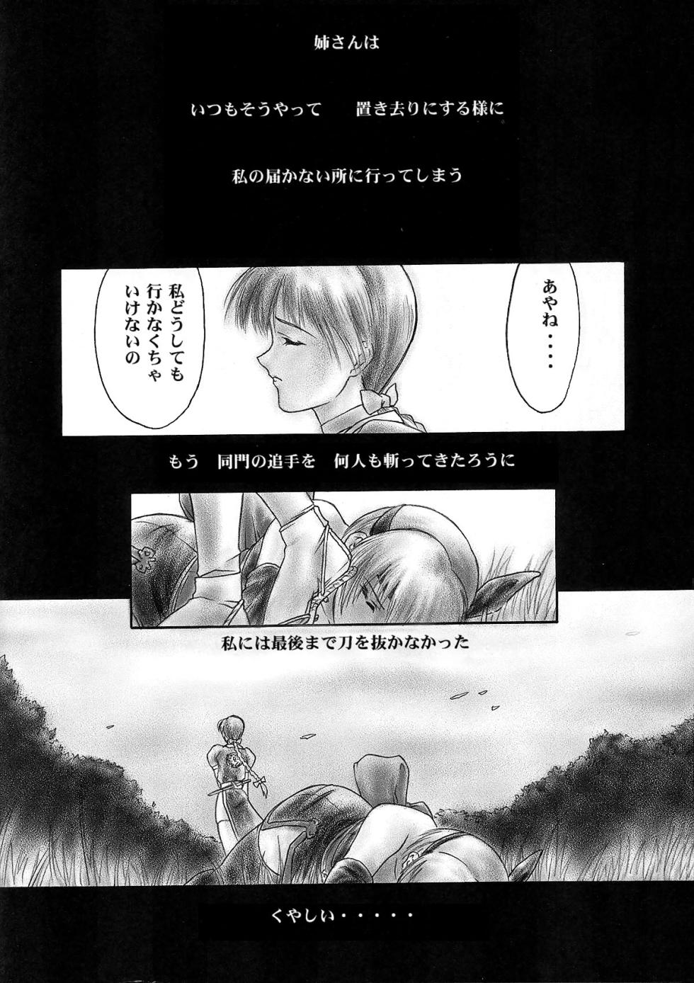 (C58) [Hellabunna (Iruma Kamiri)] INU/MURASAKI (Dead or Alive) [Decensored] - Page 24