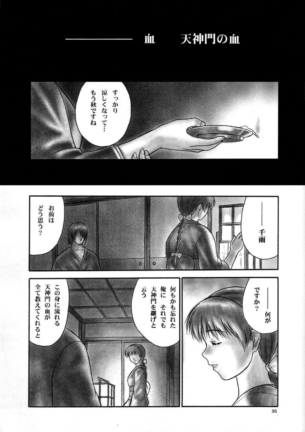 (C66) [Hellabunna (Iruma Kamiri)] INU/Intimacy (Dead or Alive) [Decensored] - Page 33