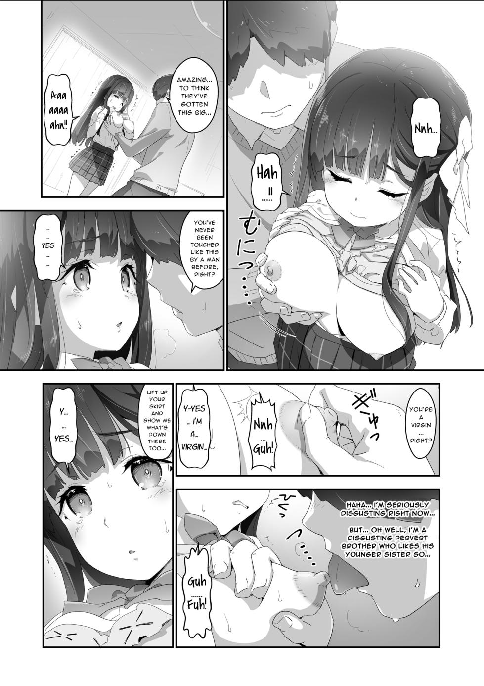 [Heart Manju Mania (Akata Izuki)] Cocoro Controller -Saimin Appli de, Ojou-sama ga,  Onii-san ni, Itsu no Ma ni ka- | Heart Controller [English] [Daddy Scan Me Harder!] [Digital] - Page 10