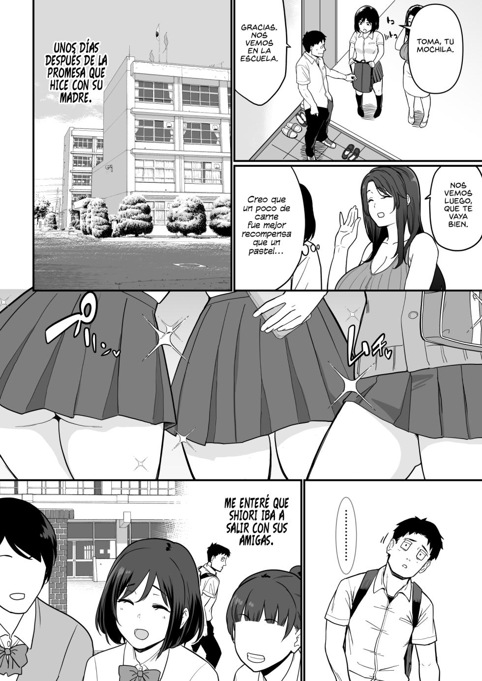 [Nagaremono (Ando Ryu)] Kanojo no Mama ga H Sugite Gaman Dekinai | La Mamá de mi Novia es tan Pervertida que no Pude Soportarlo Más [Spanish] [NekoCreme] - Page 26