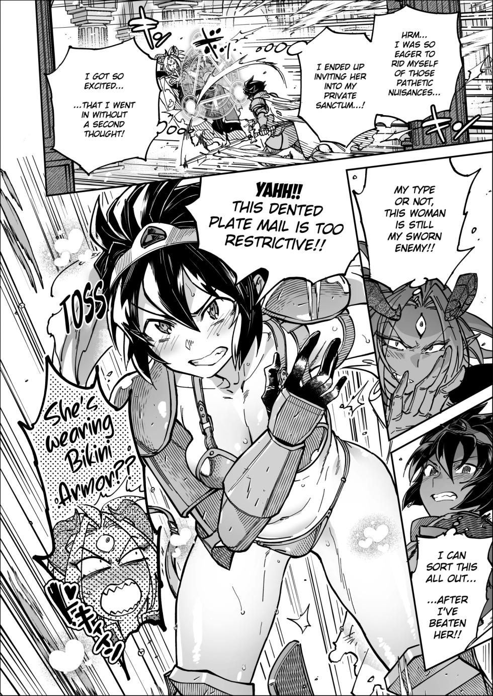 [Nambokuya (Namboku)] Saishuu Kessen de Hajimete Otagai no Sugao Mite Horechatta Yuusha to Maou | Unmasked for the Final Battle! Hero + Demon Lord - Love at First Sight! [Digital] [English] - Page 6