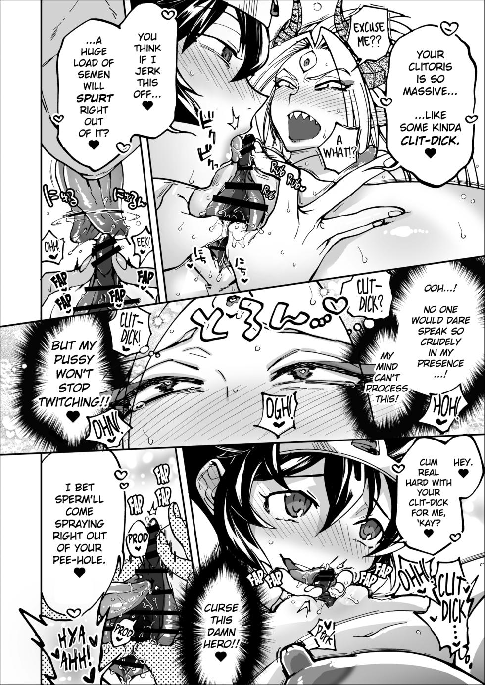 [Nambokuya (Namboku)] Saishuu Kessen de Hajimete Otagai no Sugao Mite Horechatta Yuusha to Maou | Unmasked for the Final Battle! Hero + Demon Lord - Love at First Sight! [Digital] [English] - Page 26