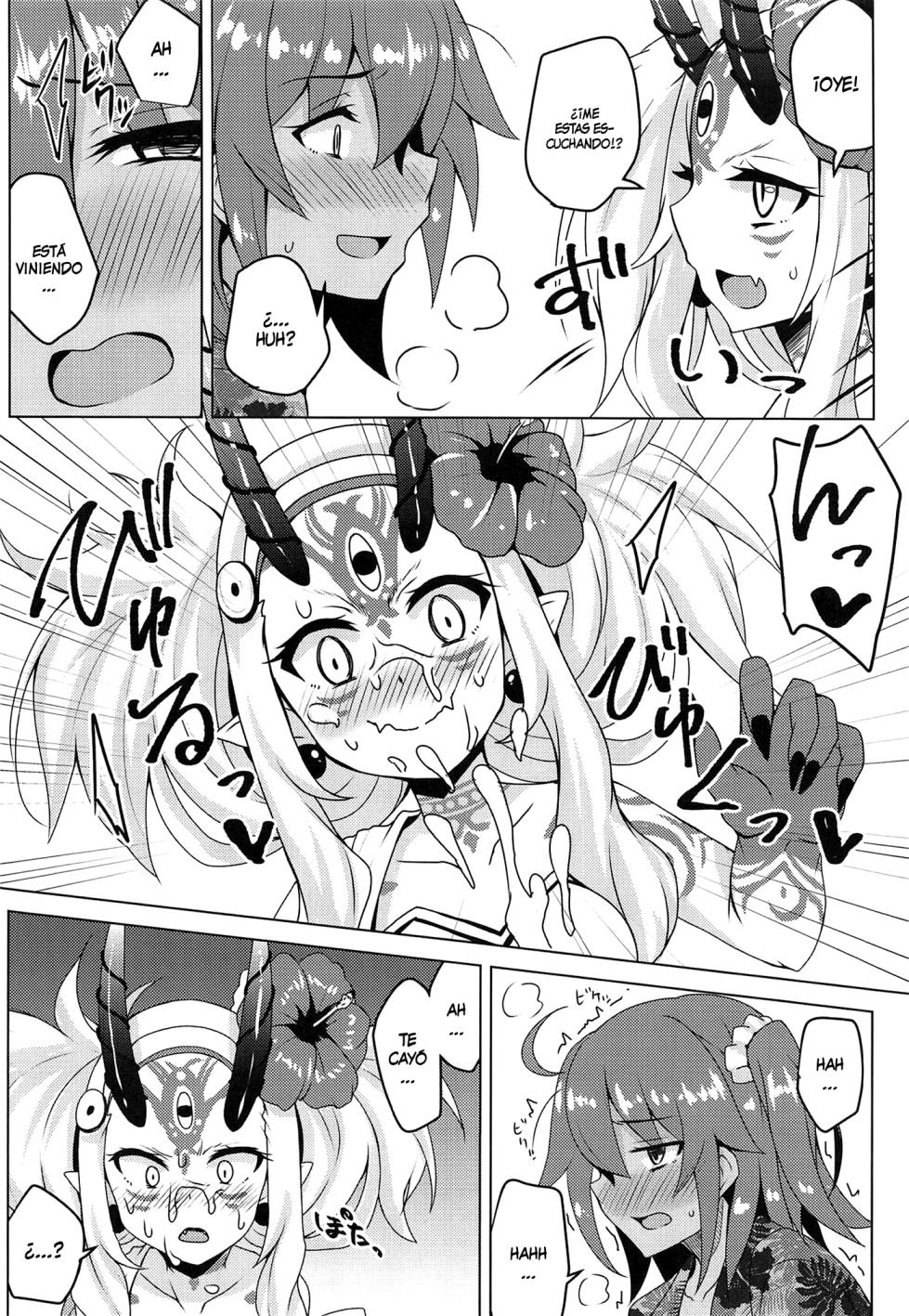 (C95) [SUGAR MAPLE (Yunodon)] Summer Night Trouble Girl (Fate/Grand Order) [Spanish] [TheApofVerse] - Page 9