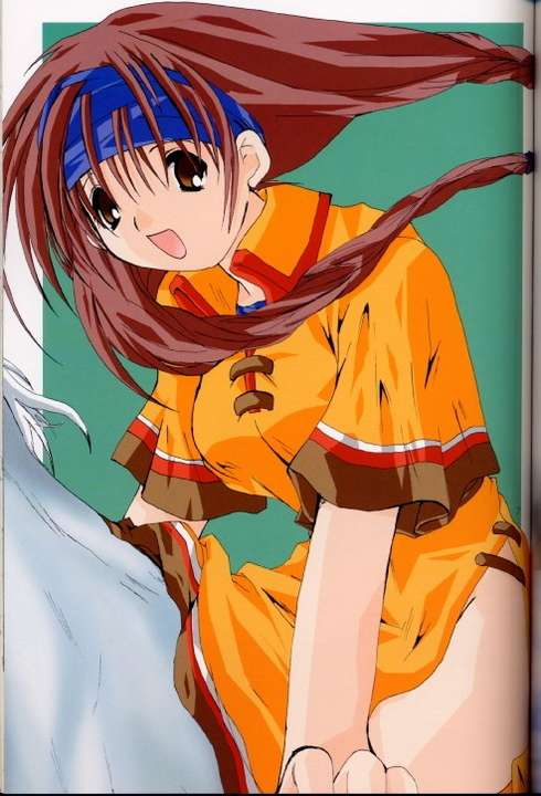 (CR27) [Pink no Chao! (Shikage Nagi)] Tsuki no Mayu (Gensou Suikoden II) - Page 6