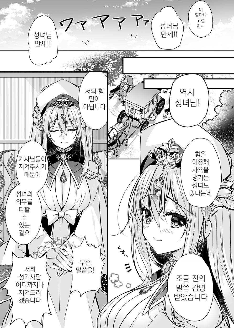 [NANACAN (Nanaca Mai)] Isekai Rinkan ~Sennou Sareta Seijo wa Nikubenki ni Job Change shite Shiawase desu~ | 이세계 윤간 ~세뇌당한 성녀는 육변기로 직업변경하여 행복합니다~ [Korean] [Digital] - Page 6