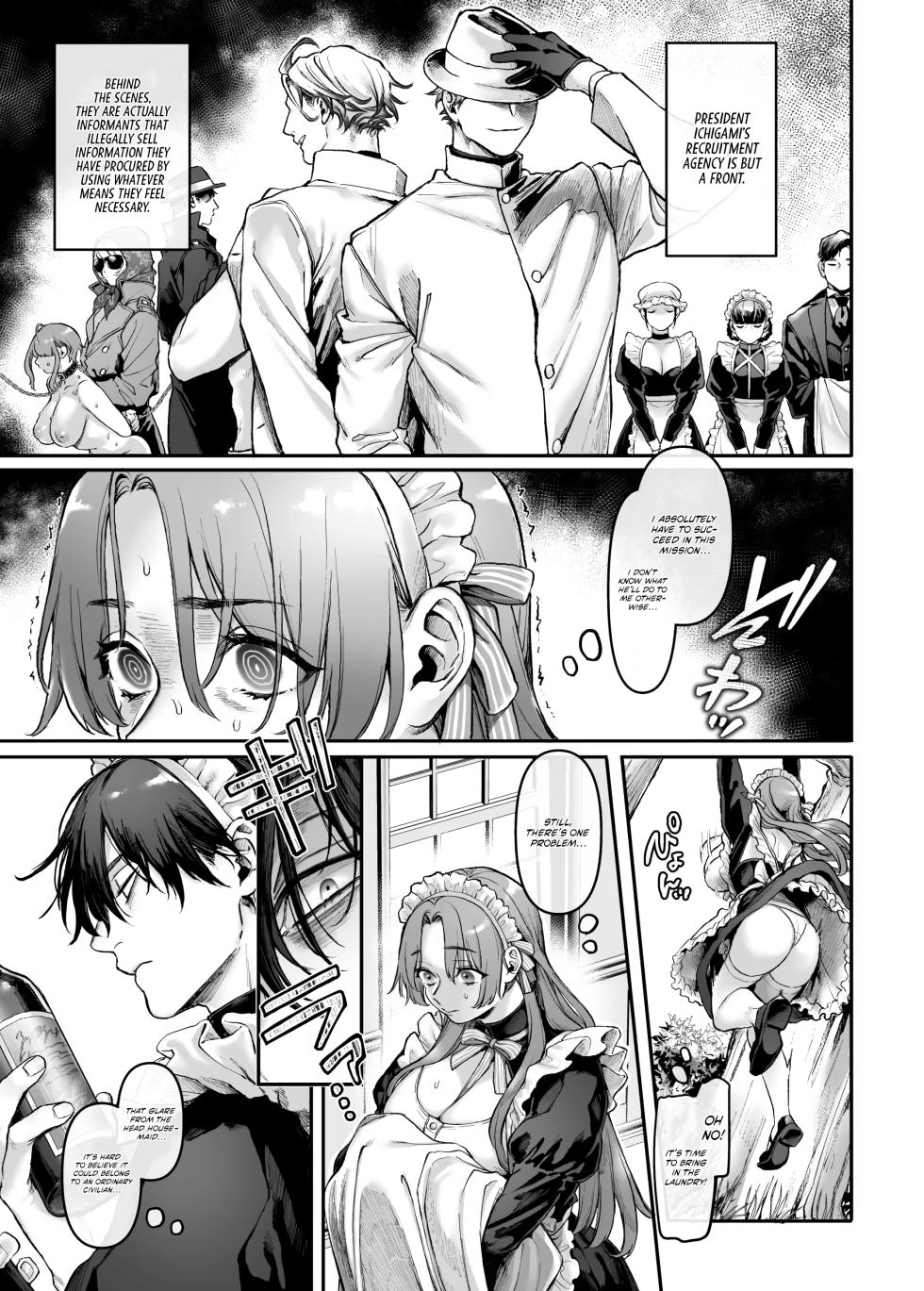 [Yolki Palki (Rororogi Mogera)] Sennyuu! Gakeppuchi Spy no Shakkinhensai RTA ~Josou Maid to Oni Joushi~ | Infiltrate! Debt Repayment RTA of a Spy on the Brink ~The Crossdressing Maid and the Oni Boss~ [English] [Omega Scans] - Page 10