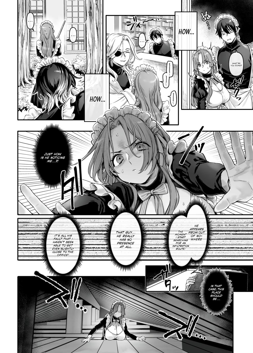 [Yolki Palki (Rororogi Mogera)] Sennyuu! Gakeppuchi Spy no Shakkinhensai RTA ~Josou Maid to Oni Joushi~ | Infiltrate! Debt Repayment RTA of a Spy on the Brink ~The Crossdressing Maid and the Oni Boss~ [English] [Omega Scans] - Page 13