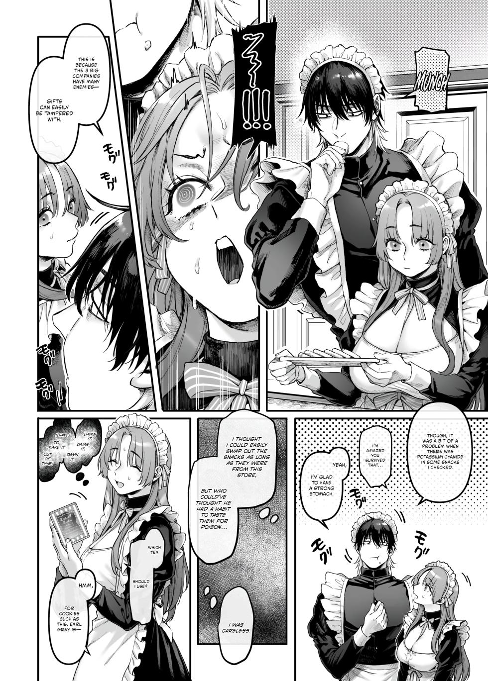 [Yolki Palki (Rororogi Mogera)] Sennyuu! Gakeppuchi Spy no Shakkinhensai RTA ~Josou Maid to Oni Joushi~ | Infiltrate! Debt Repayment RTA of a Spy on the Brink ~The Crossdressing Maid and the Oni Boss~ [English] [Omega Scans] - Page 19