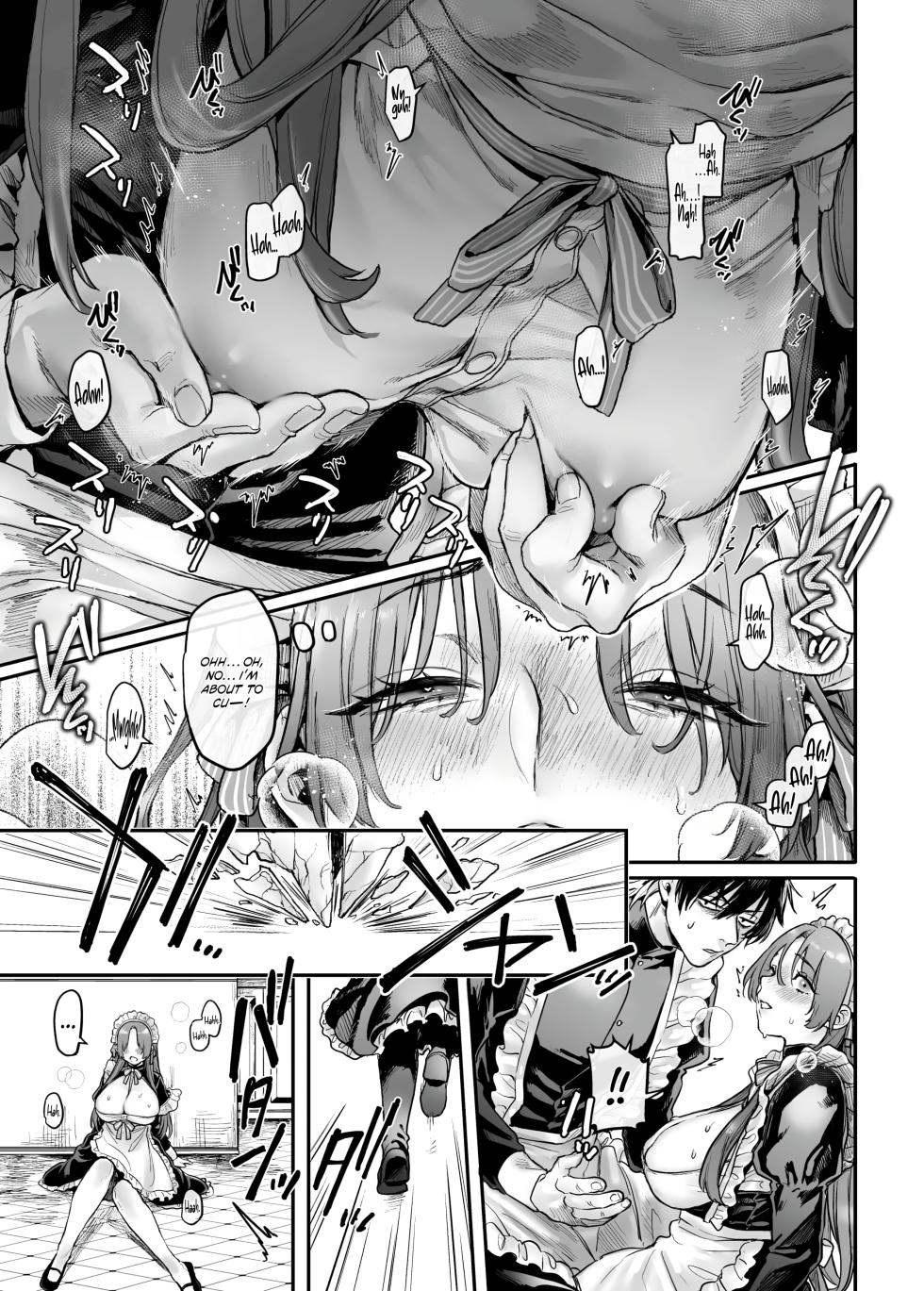 [Yolki Palki (Rororogi Mogera)] Sennyuu! Gakeppuchi Spy no Shakkinhensai RTA ~Josou Maid to Oni Joushi~ | Infiltrate! Debt Repayment RTA of a Spy on the Brink ~The Crossdressing Maid and the Oni Boss~ [English] [Omega Scans] - Page 24