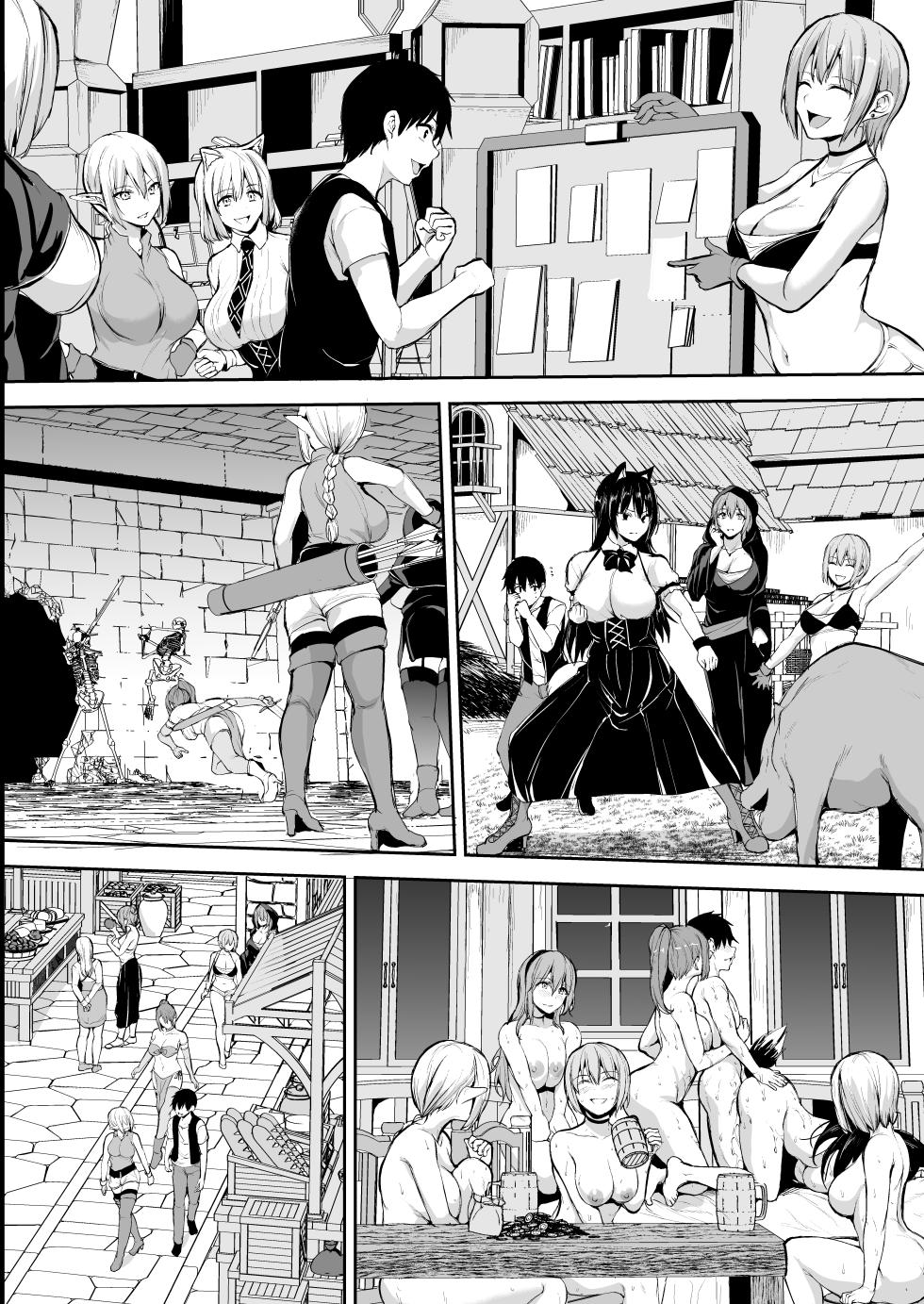 [Shimapan (Tachibana Omina)] Isekai Harem Monogatari 8 + 8.5 ~Yari Heya Yadoya de 7P o~ [Digital] - Page 37